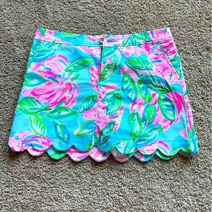 NWT Lilly Pulitzer Colette Skort size 6 in Totally Blossom
